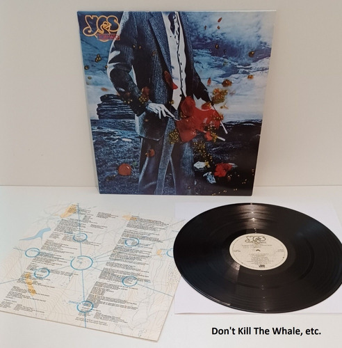 Vinilo Yes Tormato 1978 Don't Kill The Whale, Lp Germany