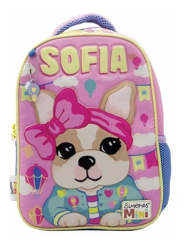 Mochila Espalda Jardin 12 Mini Simones Sofia Casa Valente