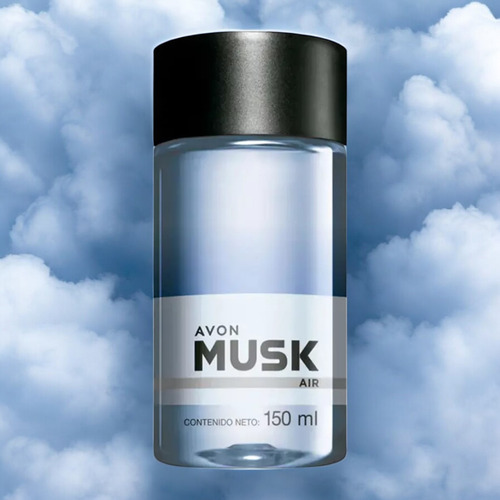 Set Musk+ Air Fragancia Y Desodorante Roll-on Para Él Avon