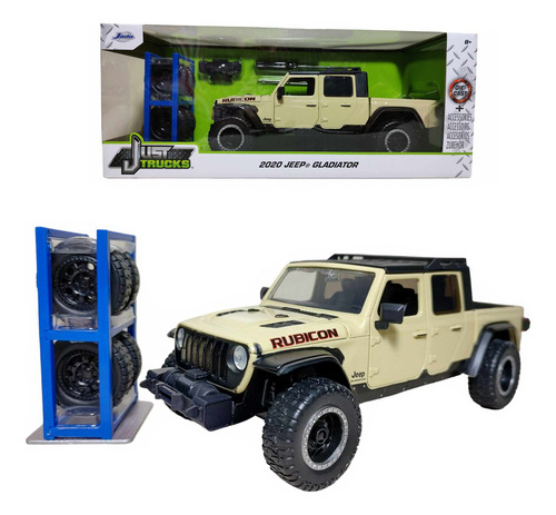Juguete Camioneta Jeep Gladiator Escala 1:24