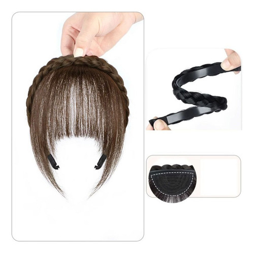 Para Para . Diadema Trenzada Con Flequillo De Diadema En