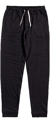 Pantalón Quiksilver Lifestyle Hombre Essentials Negro Ras