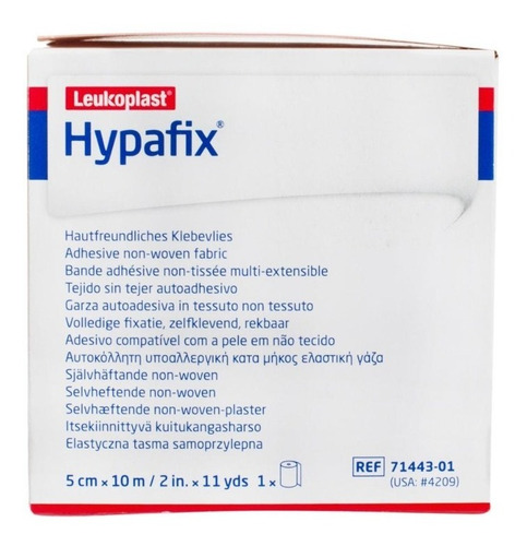 Cinta Adhesiva Leukoplast Hypafix 10m X 5cm - Bsn