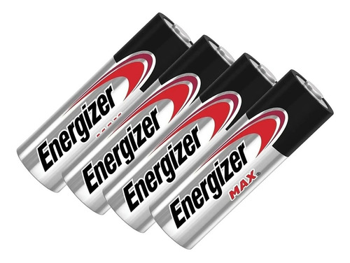 Pila Aaa Energizer Max E92 Cilíndrica - Pack De 4 Unidades