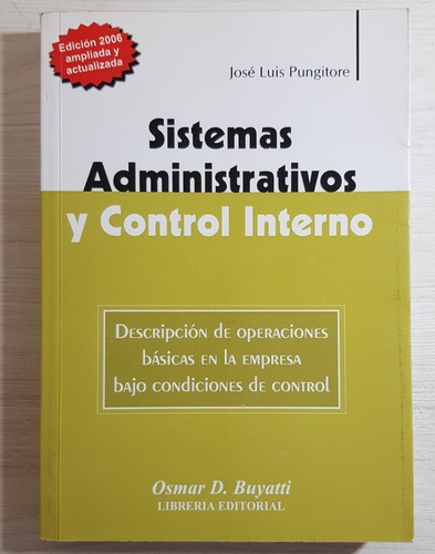 Sistemas Administrativos Y Control Interno