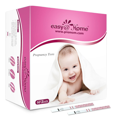 Test De Embarazo  Easy@home 60 Pruebas De Embarazo, Elegible