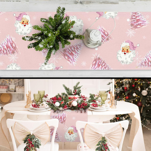 Camino De Mesa De Navidad De 72 Pulgadas De Largo, Decoració