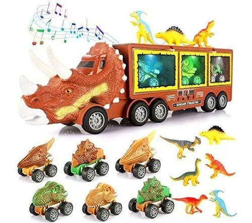 Juguete Camion De Dinosaurios Para Niños De 3 A 7 Años