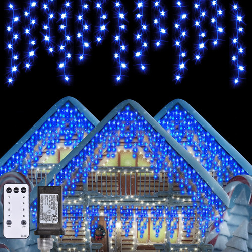 360 Luces Led De Navidad Para Exteriores, 60 Luces De Ciclo