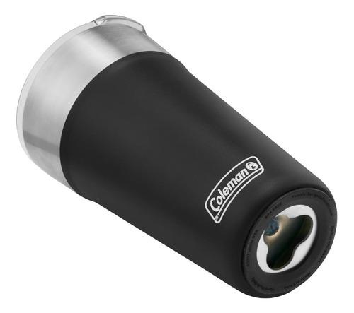 Imagem 4 de 7 de Copo Térmico De Cerveja Coleman 600 Ml Com Tampa Preto