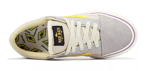 Tênis Mad Rats Skate Old School Areia Amarelo em Promoção na Americanas