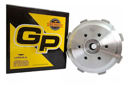 Embreagem Completa Gp7 Cg 150 Competicao 6 Molas - 6 Discos