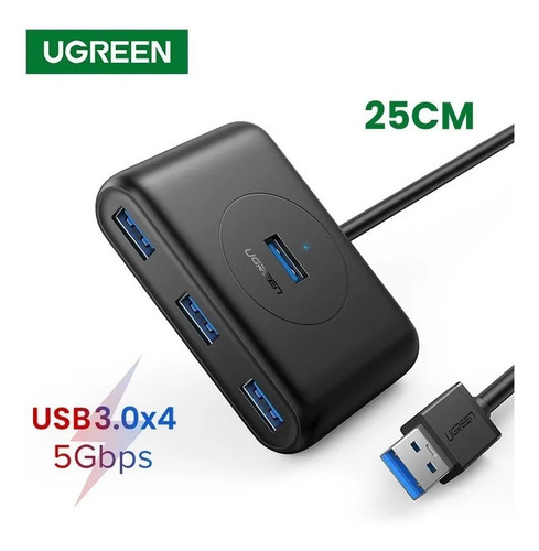 Adaptador Hub Usb 3.0 Salida A 4 Puertos Usb 3.0 De 5 Gbps