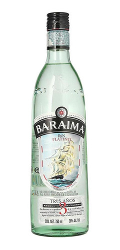 Pack De 6 Ron Baraima Blanco 3 Años 750 Ml