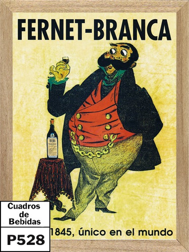 Fernet Cuadros Posters Carteles Publicidades  P528