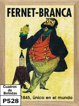Comprar Fernet Cuadros Posters Carteles Publicidades  P528