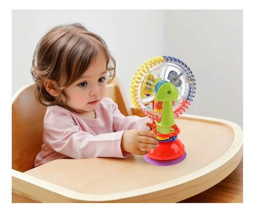 Brinquedo Roda De Atividades Colorida Para Bebê