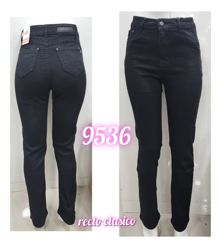 Jeans Mujer Bota Recta ,  Corte Colombiano  (j9536)