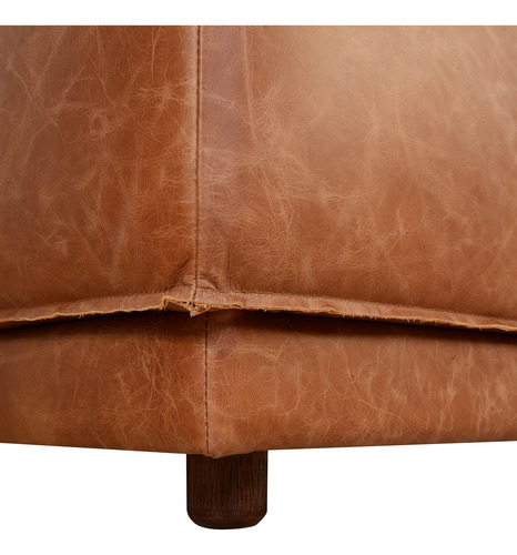 Imagen 5 de 5 de Sillón Reclinable 3 Cuerpos 100% Cuero Premium Divino
