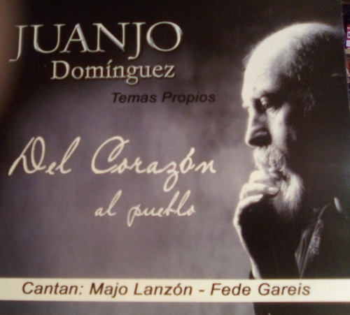 Cd Juanjo Domínguez Canta M. Lanzón - F. Gareis