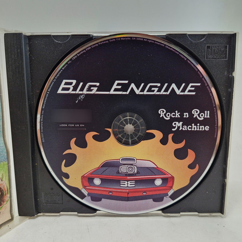 Big Engine - Rock N Roll Machine - Cd - B+ (Usado)