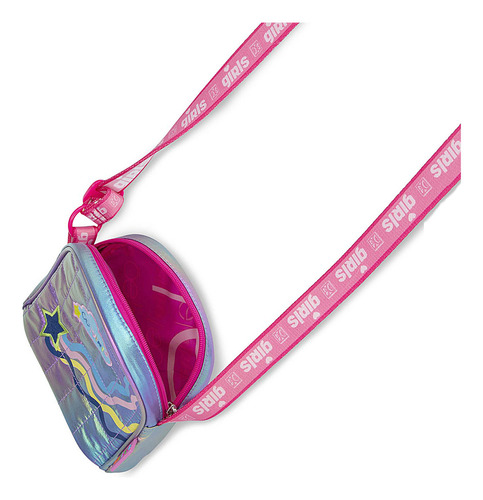Bolsa Niñas Crossbody Cloe Didrali Mediano Color Violeta