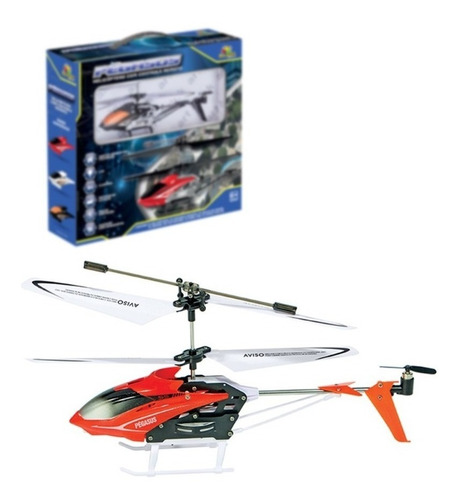 Imagem 3 de 9 de Helicóptero Fênix Controle Remoto Recarregável Brinquedo