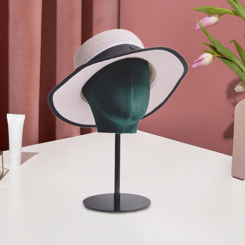 Mannequin Head Display Soport Soporte De Sombrero Decorativo