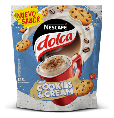 Café Instantáneo Nescafé® Dolca® Mixes Cookies & Cream