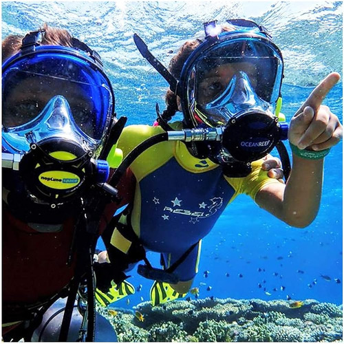 Ocean Reef Neptune Space Gdivers Integrated Full Face Diving