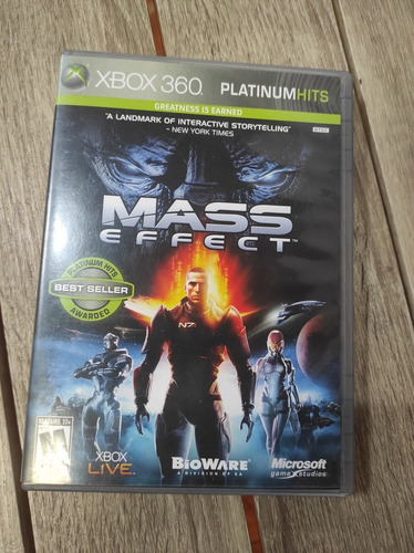 Mass Effect  Con Manual Para Xbox 360