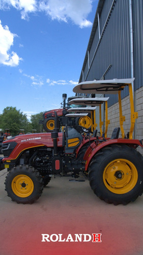 Tractor Roland H 80hp Turbo Doble Traccion Ruedas Agricolas