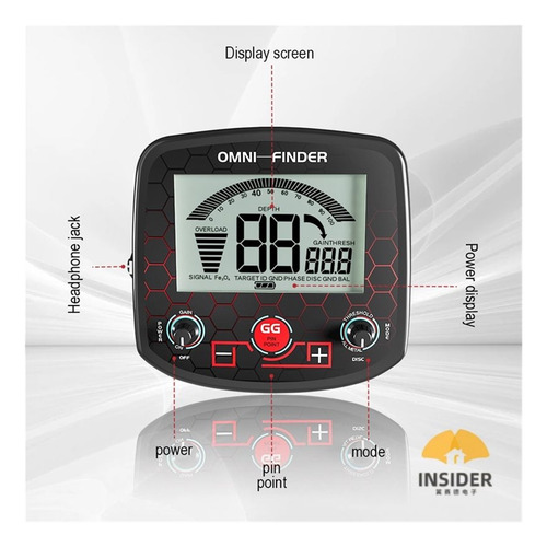 Tx 850 Detector De Metales, 3-8ft Profundidad De Detección