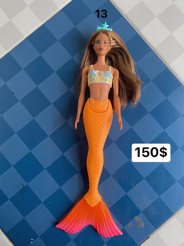 Barbies Fairytopia Elina Sirenas Dhalia Dandelion Crystal (Usado)