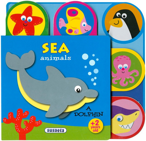 SEA ANIMALS, de Susaeta, Equipo. Editorial Susaeta, tapa dura en inglés