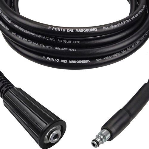 10 Mts Mangueira P/ Lava Jato Black Decker 1300wts Pw1360-b2