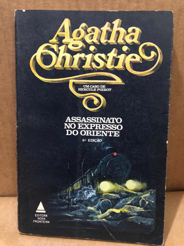 Livro Assassinato No Expresso Do Oriente De Agatha Christie