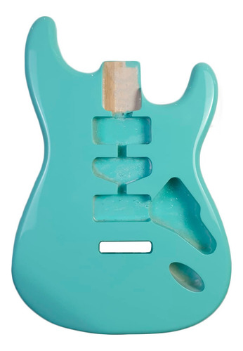 Corpo De Guitarra Stratocaster Marupá Surf Green