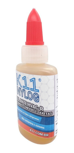 Imagem 2 de 6 de Selante K11 Nylog Veda Conexões Flanges E Gaxetas 30ml