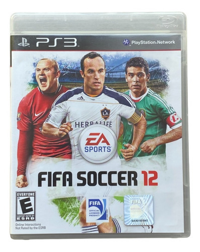 Fifa Soccer 12 - Ps3 - Disco físico