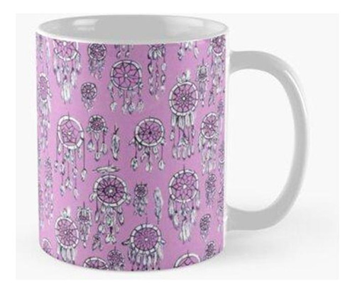 Taza Patrón Atrapasueños - Rosa Calidad Premium