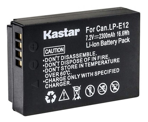 Batería Lp-e12 Kastar Para Canon Lpe12