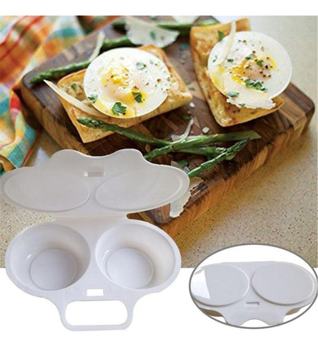 Cocina Para Microondas, Bandeja Para Freír Huevos Rápidament