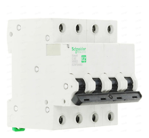 Llave Schneider 4x63 Tetrapolar 63a Termica Easy9 Ez9f34463
