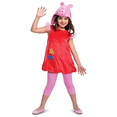 Disfraz Infantil De Peppa Pig Deluxe