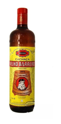 Cachaca Velho Barreiro 910 Ml