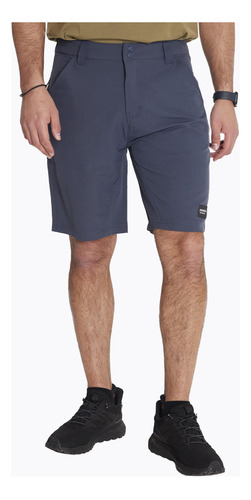 Short Impermeable Merrell Walkshort Azul Hombre