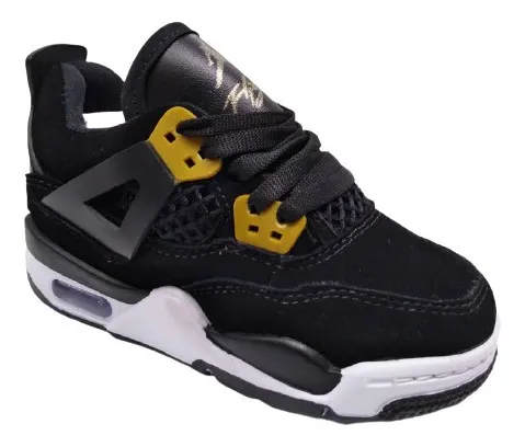 Retro 4 online negro con dorado