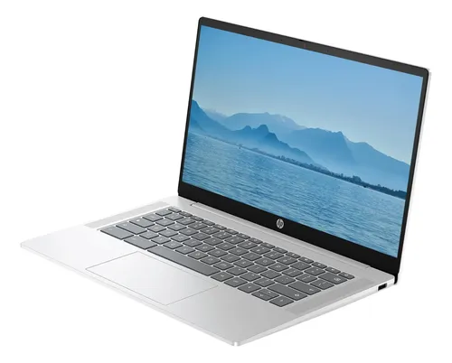Notebook Hp Chromebook 14 Hd Intel N 4 Gb Ram 128 Gb Ssd Plateado