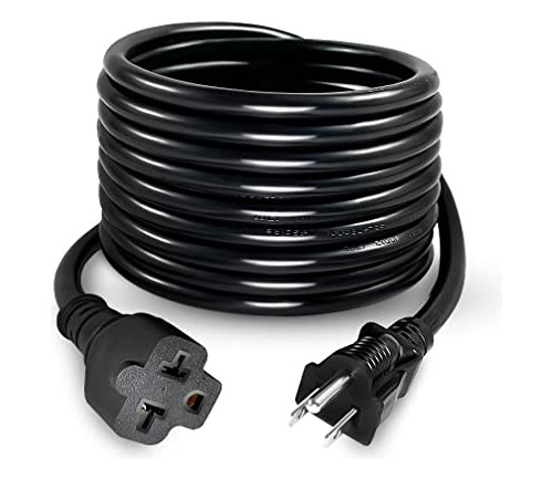 Cable De Extensión De Alimentación Doméstico De 15 Pies [4 E